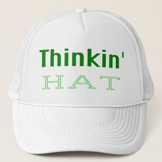 Thinkin Hat キャップ (正面)