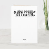 Thinking About You | Friendship Poem カード (裏面)