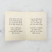 Thinking About You | How can I Help | Chronic Ill カード (内部)