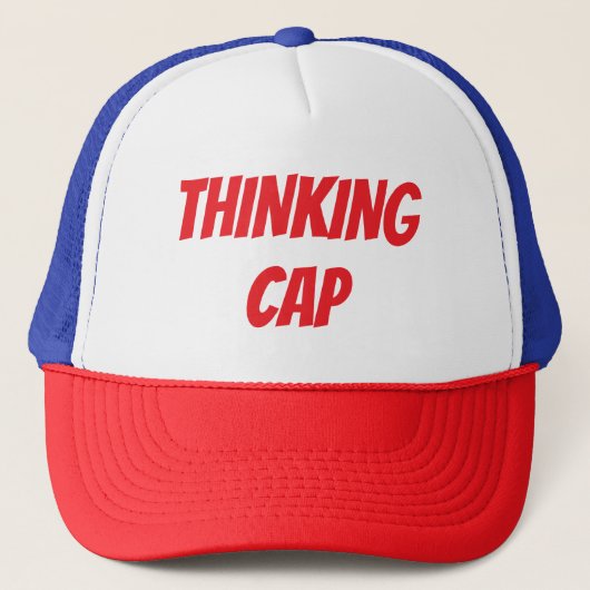 「Thinking Cap」面白いノベルティギフト キャップ (正面)