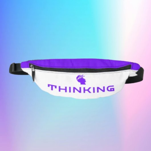 THINKING Fanny Pack | Minimalist Mindset Statement ファニーパック