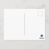 Thinking Happy Thoughts About You – Soaking Fish ポストカード (裏面)