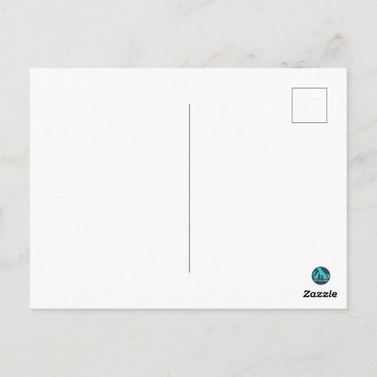 Thinking Happy Thoughts About You – Soaking Fish ポストカード (裏面)