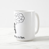 Thinking_is_fun コーヒーマグカップ (正面右)