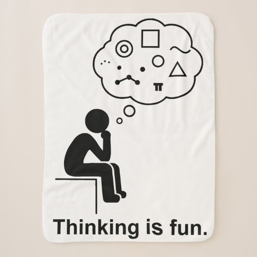 Thinking_is_fun シェルパブランケット (正面)