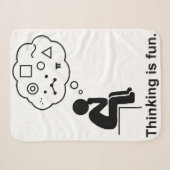 Thinking_is_fun シェルパブランケット (正面(横))