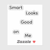  Thinking look Smart on me シール (シート)