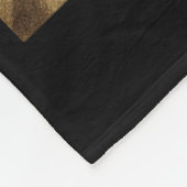 Thinking Monkey Meme Vintage Retro  フリースブランケット (角)