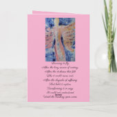 Thinking of you カード (裏面)