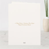 Thinking of You Card | Blue Hydrangea Floral カード (裏面)