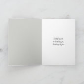 Thinking of You Dog Tug of War カード (内部)