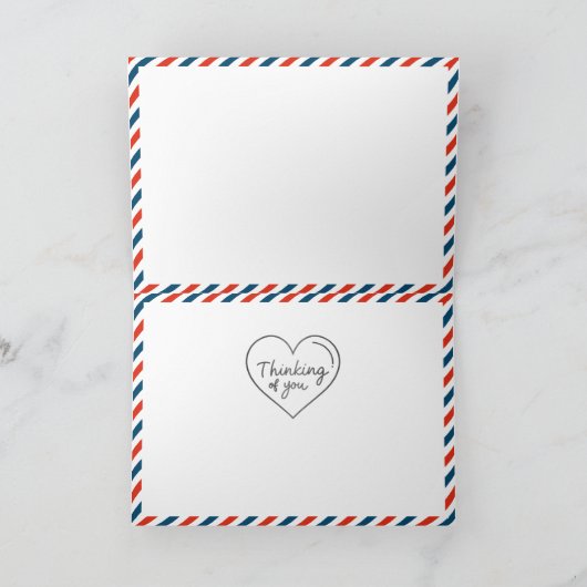 Thinking of You Greeting カード (内部)