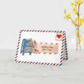 Thinking of You Greeting カード (黄色い花)