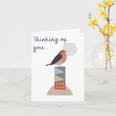 Thinking of you greeting card カード (黄色い花)
