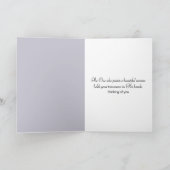 Thinking of You Misty Ocean Sunrise カード (内部)