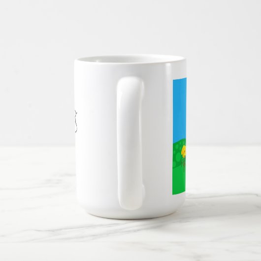 Thinking of you Mug new by Jo Images コーヒーマグカップ (ハンドル)