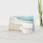 Thinking of You Ocean Beach カード (正面)