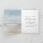 Thinking of You Ocean Window with Starfish カード (内部)