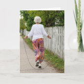 Thinking of You Old Lady Jumps Rope  カード (正面)