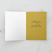 Thinking of You Pelican Bird Waterfowl Lake カード (内部)