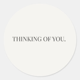 Thinking of You Sticker – Everyday Support Series ラウンドシール