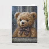 Thinking of You Teddy Bear カード (正面)