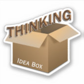 Thinking Outside the Box シール (正面)