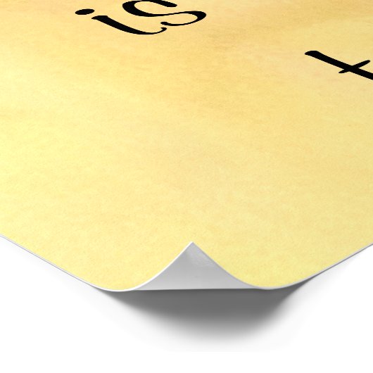 Thinking_ Print ポスター (角)