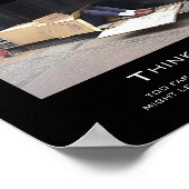 THINKING TOO FAR OUTSIDE THE BOX ポスター (角)