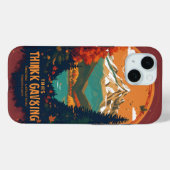 THINKSGIVINGテクノロジイベント- Smoky Mountain Case-Mate iPhoneケース (裏面 (横))
