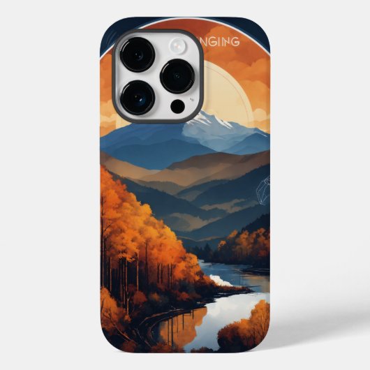 Thinksgivingロゴ – Smoky Mountains Case-Mate iPhoneケース (裏面)