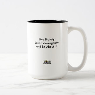 Thinkwellsの思考のTad Connerの版 ツートーンマグカップ