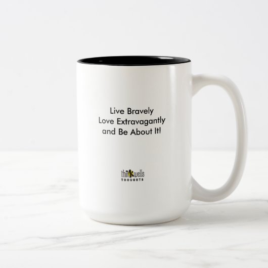 Thinkwellsの思考のTad Connerの版 ツートーンマグカップ (右)