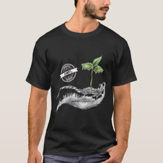Thiqah 紅葉の木 ミニマリスト グラフィックTシャツ Tシャツ