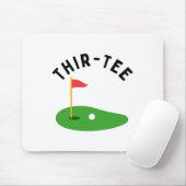 Thir-tee 30th Golf Birthday Party Thirtieth Golf P マウスパッド (マウス)