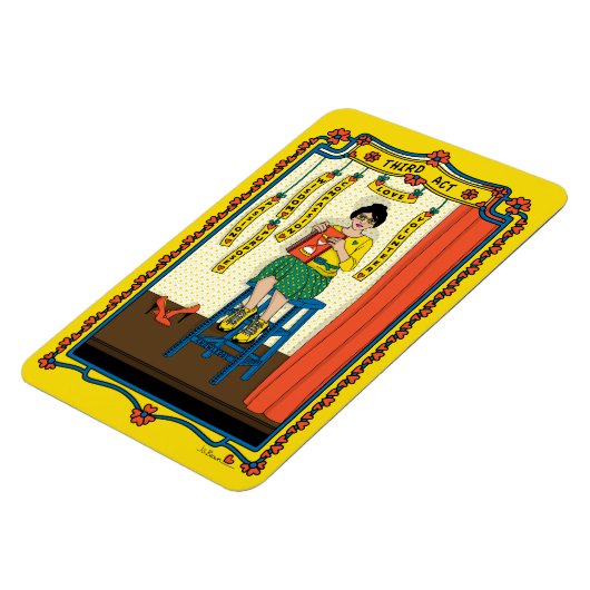 Third Act_B_4x6冷蔵庫磁石 マグネット (左側)