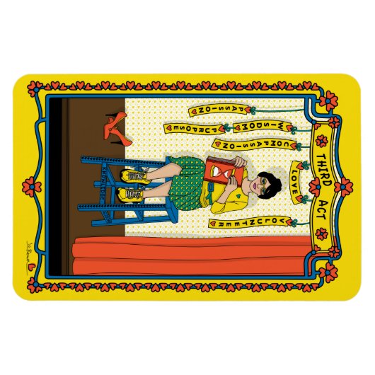 Third Act_B_4x6冷蔵庫磁石 マグネット (横)