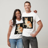 Third Eye Cat with Headphones & Cigarette Tシャツ (ユニセックス)