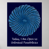 Third Eye Chakra Art #3 - Intuition ポスター (正面)