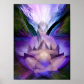 Third Eye Chakra Goddess Fine Art Poster/Print ポスター (正面)