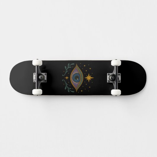Third Eye Mystical Unisex Skateboard スケートボード (横)