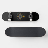 Third Eye Mystical Unisex Skateboard スケートボード (横)