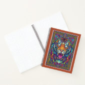 Third-Eye Roaring Tiger Spirit Zen tangle Journal ノートブック (内部)