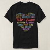 Third Grade Funny Third Grader School Teachers 3rd Tシャツ (デザイン正面)