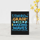 Third Grade Is Making Waves Back To School Kids An カード (黄色い花)