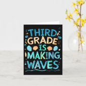 Third Grade Is Making Waves Back To School Kids An カード (黄色い花)