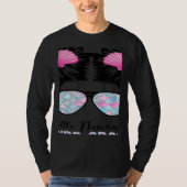 Third Grade Mermaid Messy Bun Back To School Tie D Tシャツ (正面)