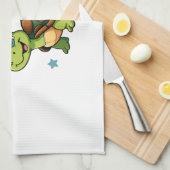 Third grade Turtle-y Awesome 3rd Grade Back to Sch キッチンタオル (四つ折り)