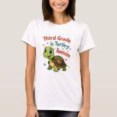 Third grade Turtle-y Awesome 3rd Grade Back to Sch Tシャツ (正面)