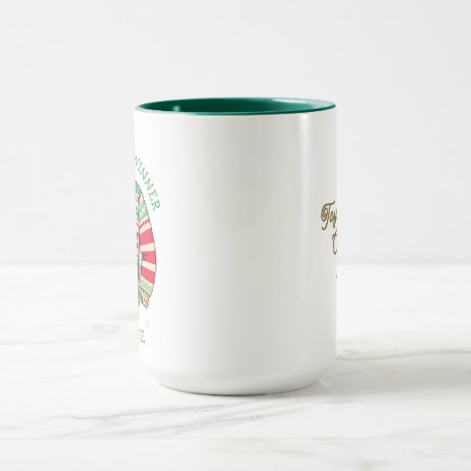 Third Place Ugly Sweater Winner Christmas マグカップ (中央)